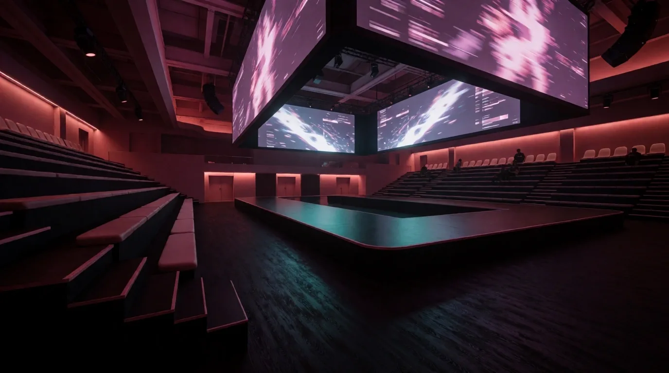 Panorama de l'arène e-sport PixelOrawa